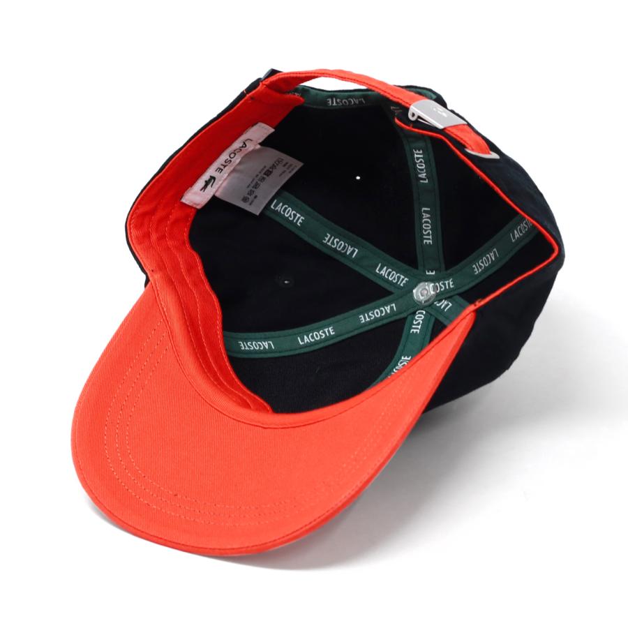 LACOSTE 赤 ベースボールキャップ 新品　ラコステ 新品 LACOSTE GOLF CLUB ベースボールキャップ レッド ラコステ