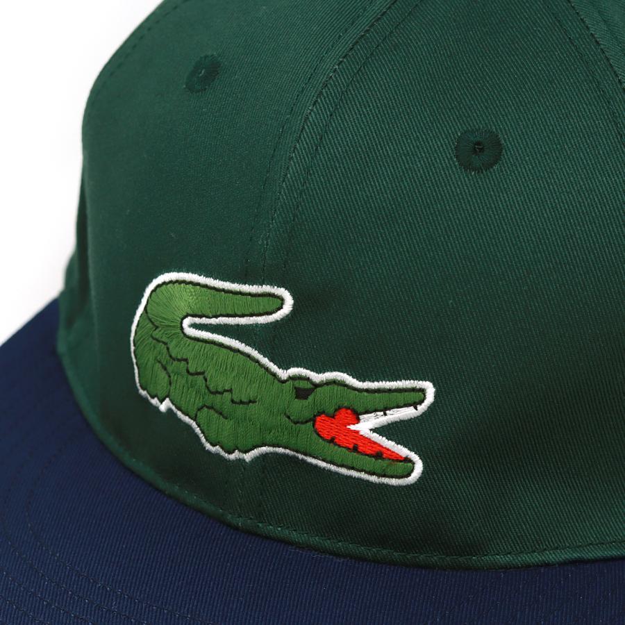 LACOSTE（ラコステ） キャップ 帽子 コットン 春夏 大きい ワニ マーク