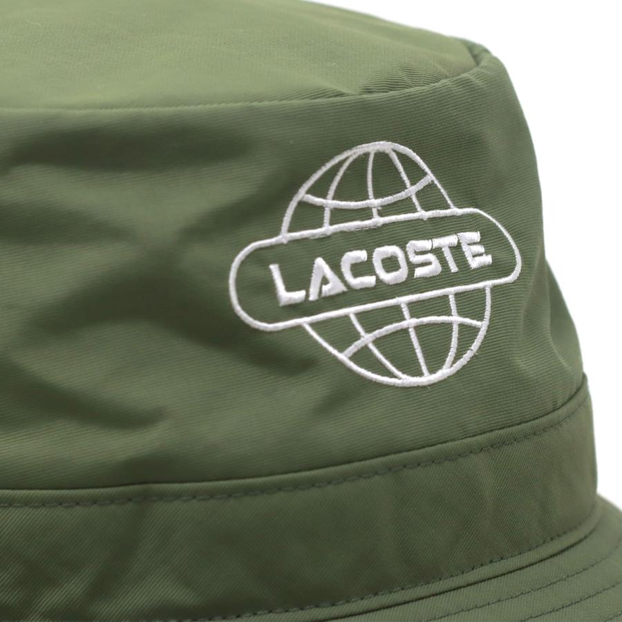新品同様 LACOSTE × BEAUTY&YOUTH別注 ナイロンメトロハット LACOSTE（ラコステ） ナイロン バケットハット メンズ 秋冬 シンプル