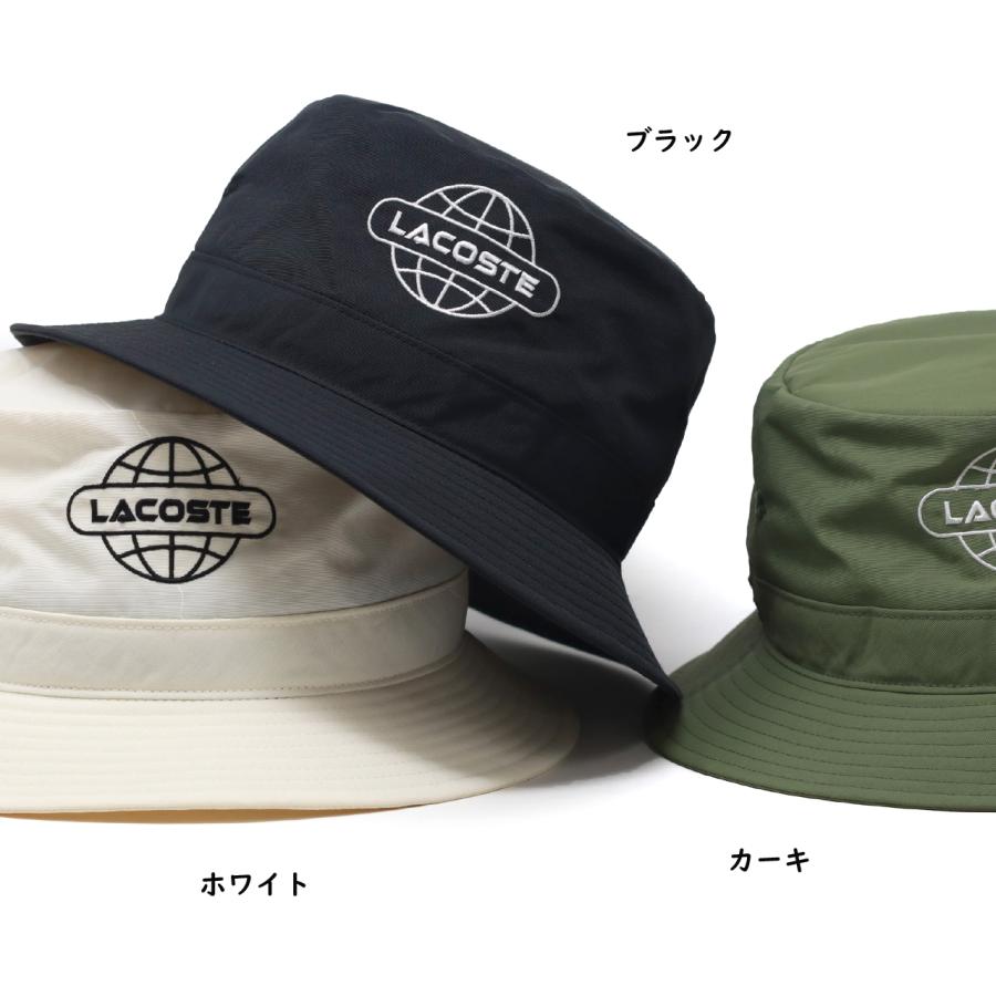 LACOSTE（ラコステ） ナイロン バケットハット メンズ 秋冬 シンプル