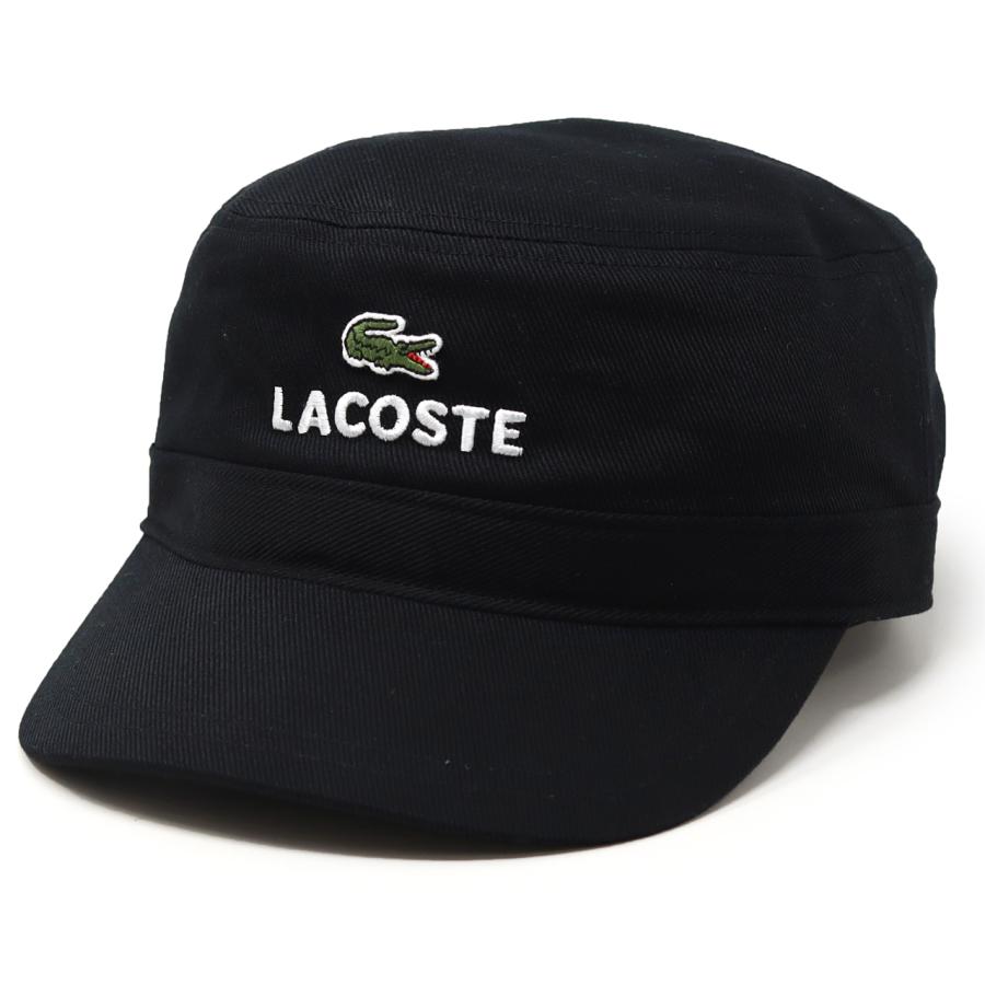 ラコステ キャップ 春夏 カツラギ ドゴールキャップ LACOSTE メンズ ワークキャップ 綿 送料無料 帽子 レディース ワニマーク｜elehelm-hatstore｜13