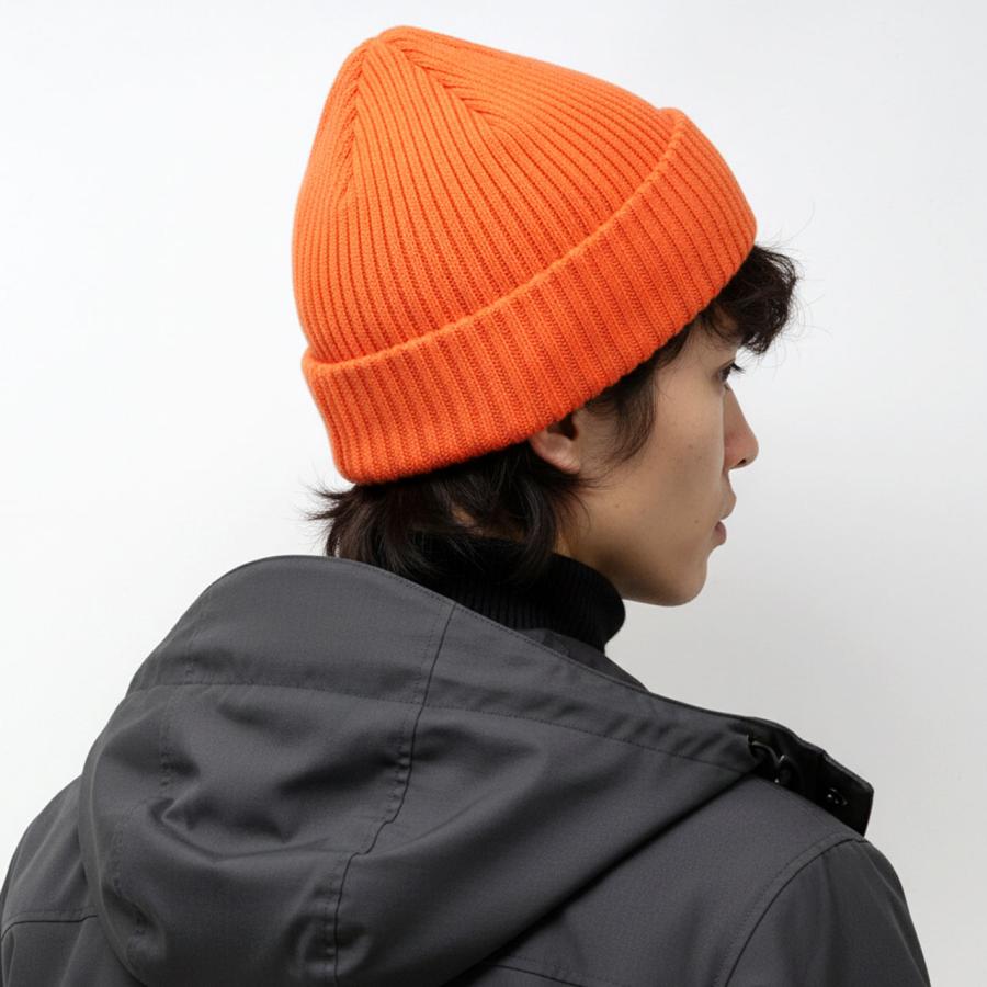 LACOSTE（ラコステ） ウール ニット帽 メンズ ビーニー リブニット