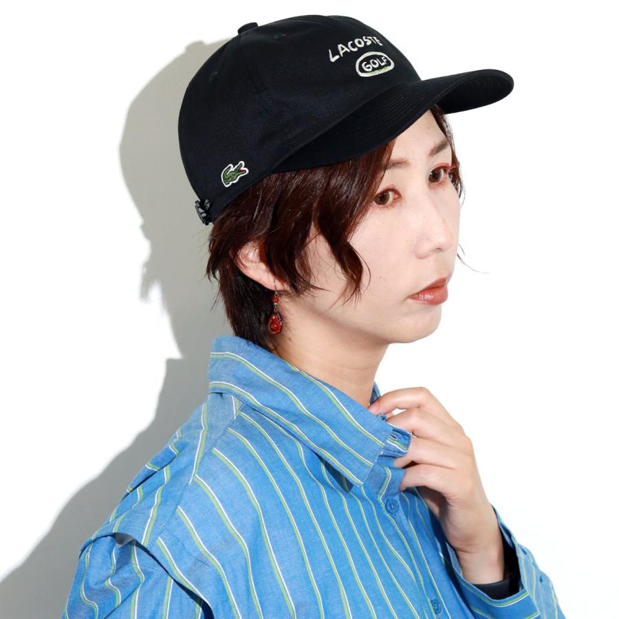 LACOSTE（ラコステ） キャップ 帽子 ゴルフ コットン メンズ 秋冬 綿