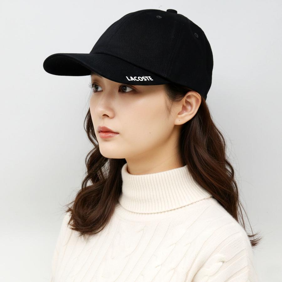 LACOSTE（ラコステ） レディース コットン 深め キャップ メンズ