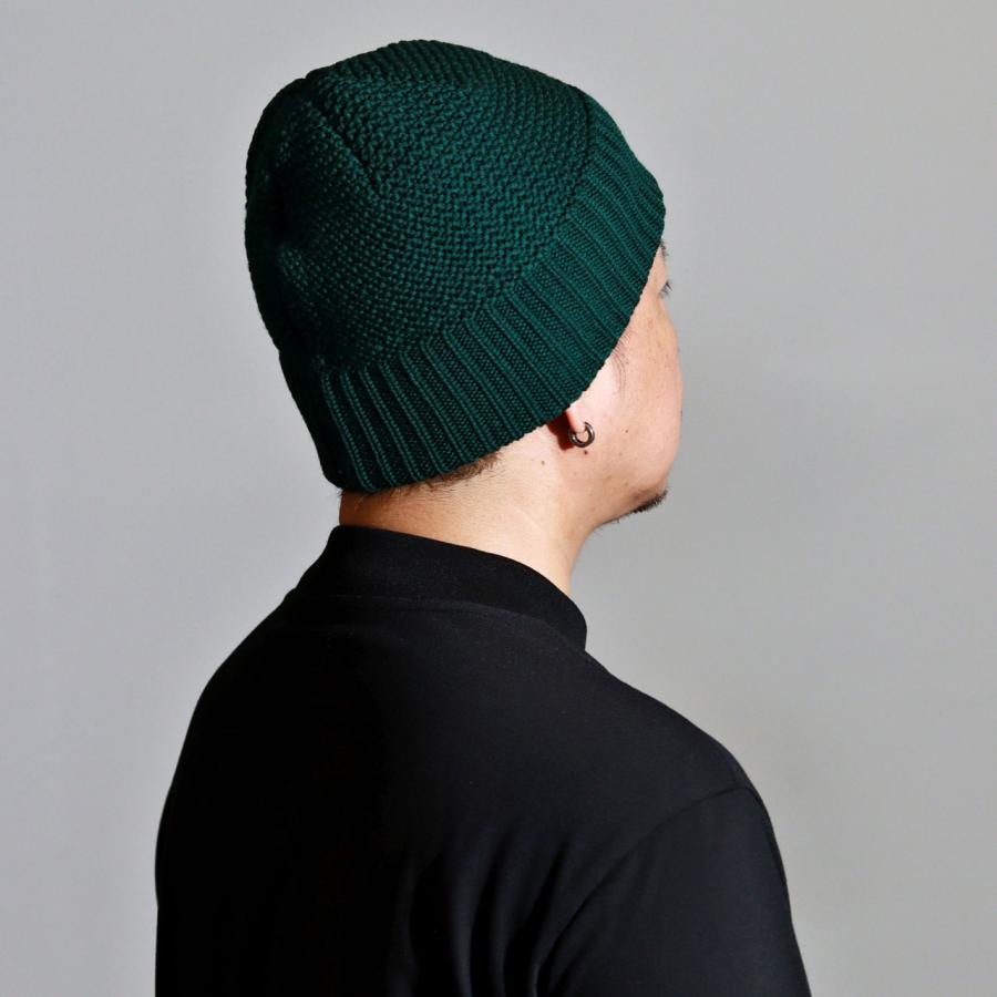 LACOSTE（ラコステ） ニット帽 メンズ 秋冬 日本製 ビーニー ウール