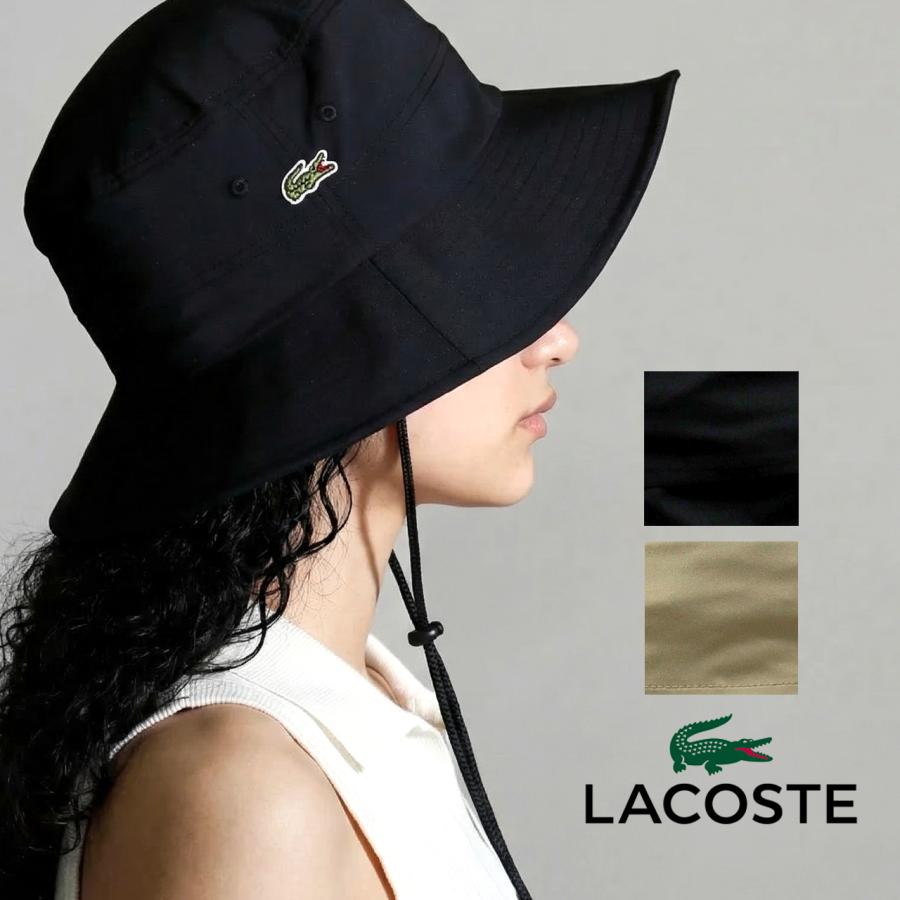 LACOSTE（ラコステ） ハット レディース つば広帽子 レディース 春夏