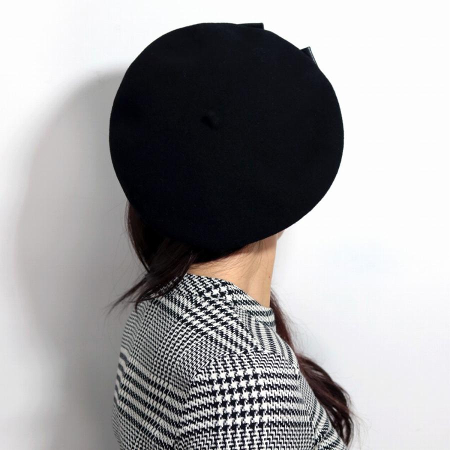 ベレー ウール フェルト ベレー 折り返しデザイン ベレー帽 LAULHERE ローレル フランス 帽子ブランド ベレーブランド JEANNE