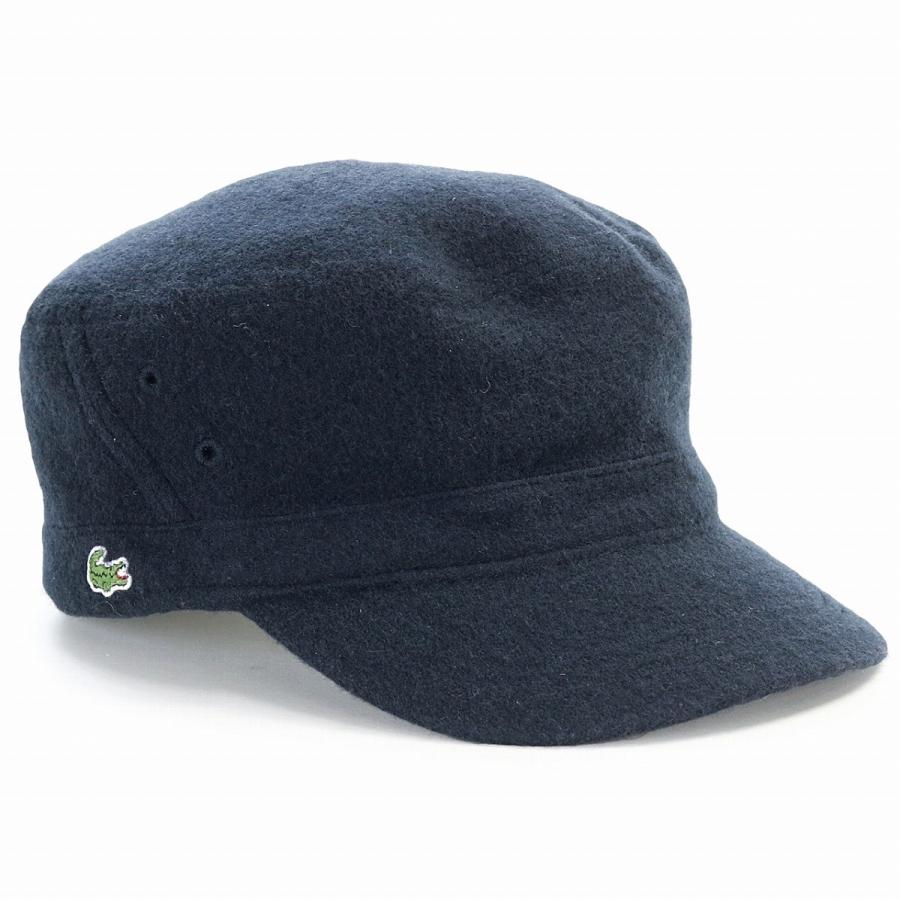 LACOSTE（ラコステ） ワークキャップ ワニ 帽子 ワンポイント 刺繍