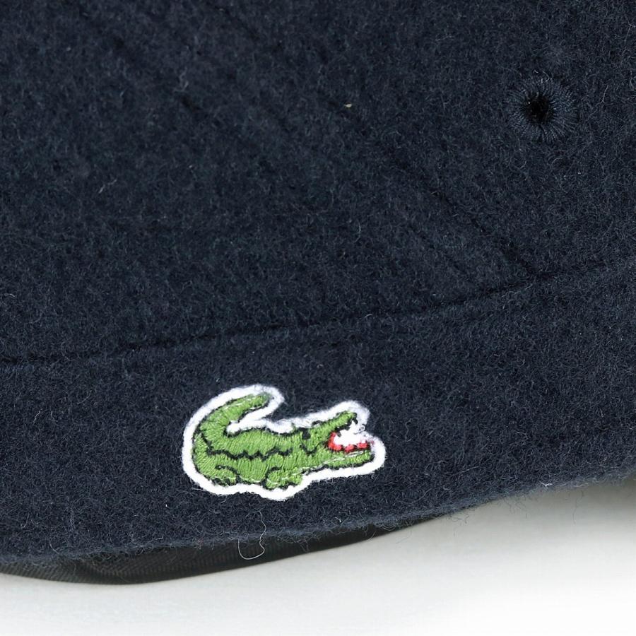 LACOSTE（ラコステ） ワークキャップ ワニ 帽子 ワンポイント 刺繍