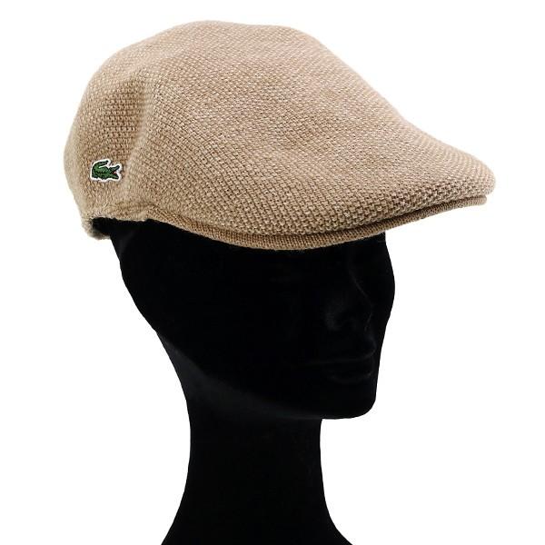 LACOSTE（ラコステ） ハンチング 秋冬 ニット メンズ 帽子 シンプル