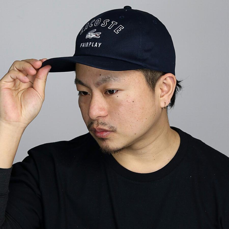 LACOSTE 帽子 キャップ ラコステ CAP ツイル レディース 春夏