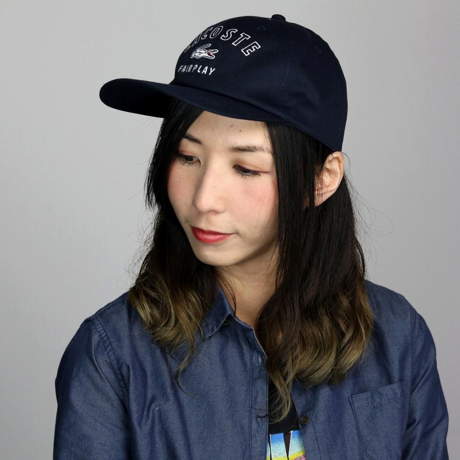 LACOSTE 帽子 キャップ ラコステ CAP ツイル レディース 春夏