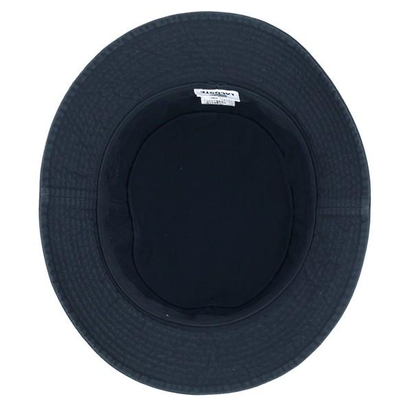 LACOSTE（ラコステ） バケットハット 帽子 サファリハット 紺 ネイビー