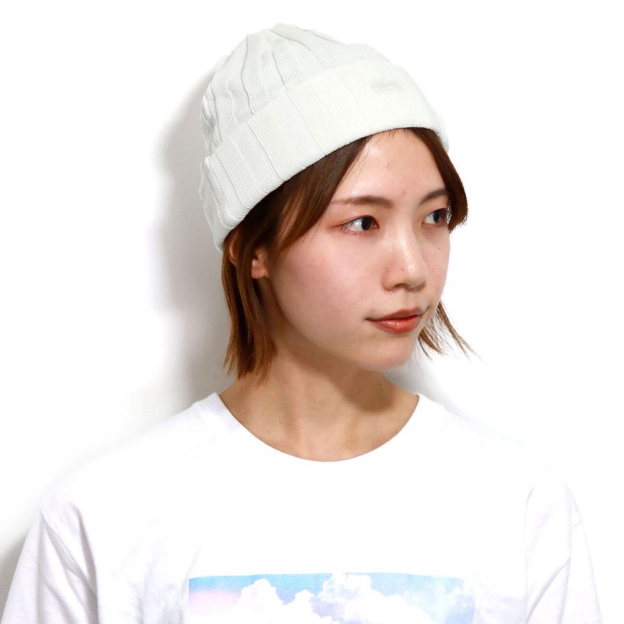 LACOSTE（ラコステ） ニット帽 メンズ サマーニット ワニワッペン 帽子