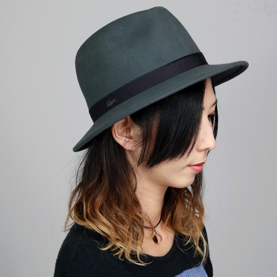 LACOSTE（ラコステ） ハット 帽子 中折れ フェルト オールダウン