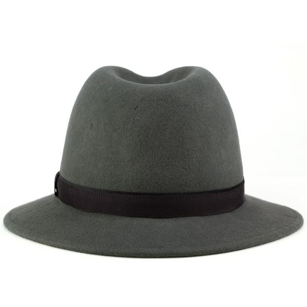 ハット 帽子 中折れ フェルト lacoste ラコステ オールダウン シンプルデザイン マニッシュ グレー ハット 帽子 中折れ フェルト lacoste ラコステ オールダウン シンプル