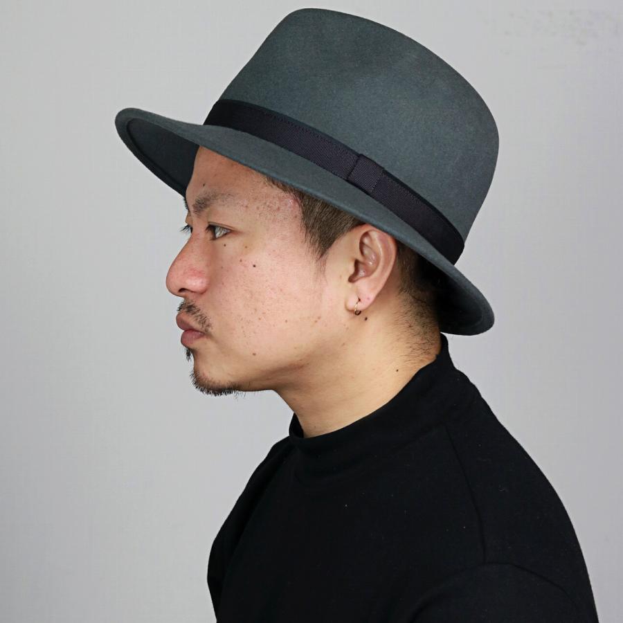 LACOSTE（ラコステ） ハット 帽子 中折れ フェルト オールダウン