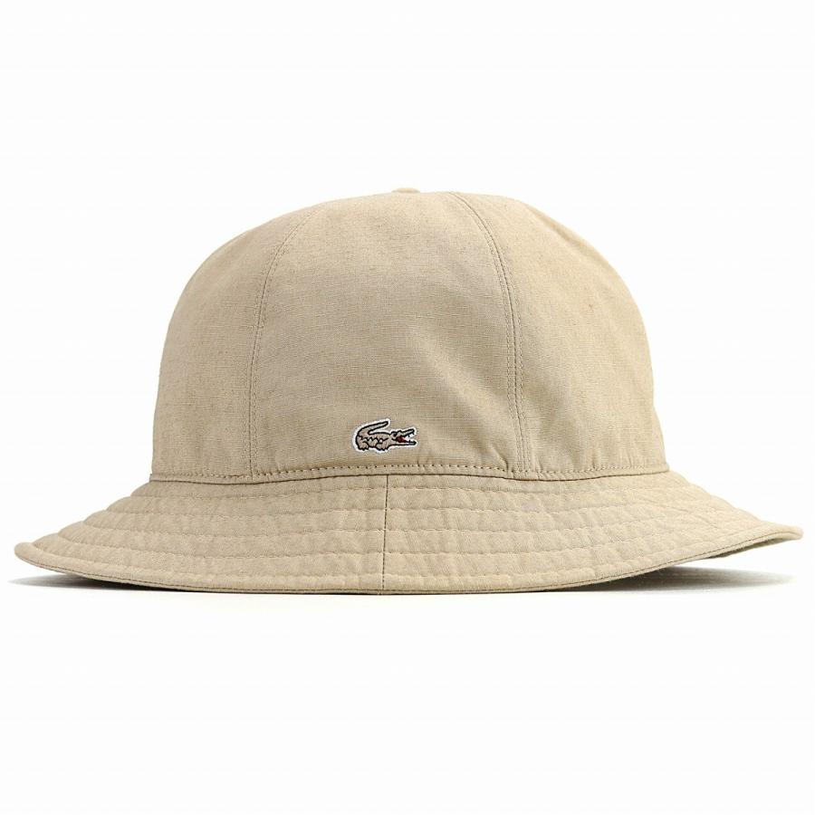 LACOSTE（ラコステ） メトロハット 春 夏 メンズ 帽子 綿ヘンプ 涼しい