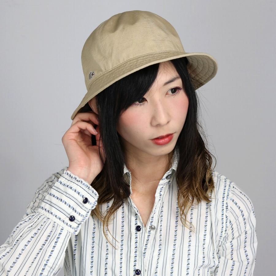 LACOSTE（ラコステ） メトロハット 春 夏 メンズ 帽子 綿ヘンプ 涼しい