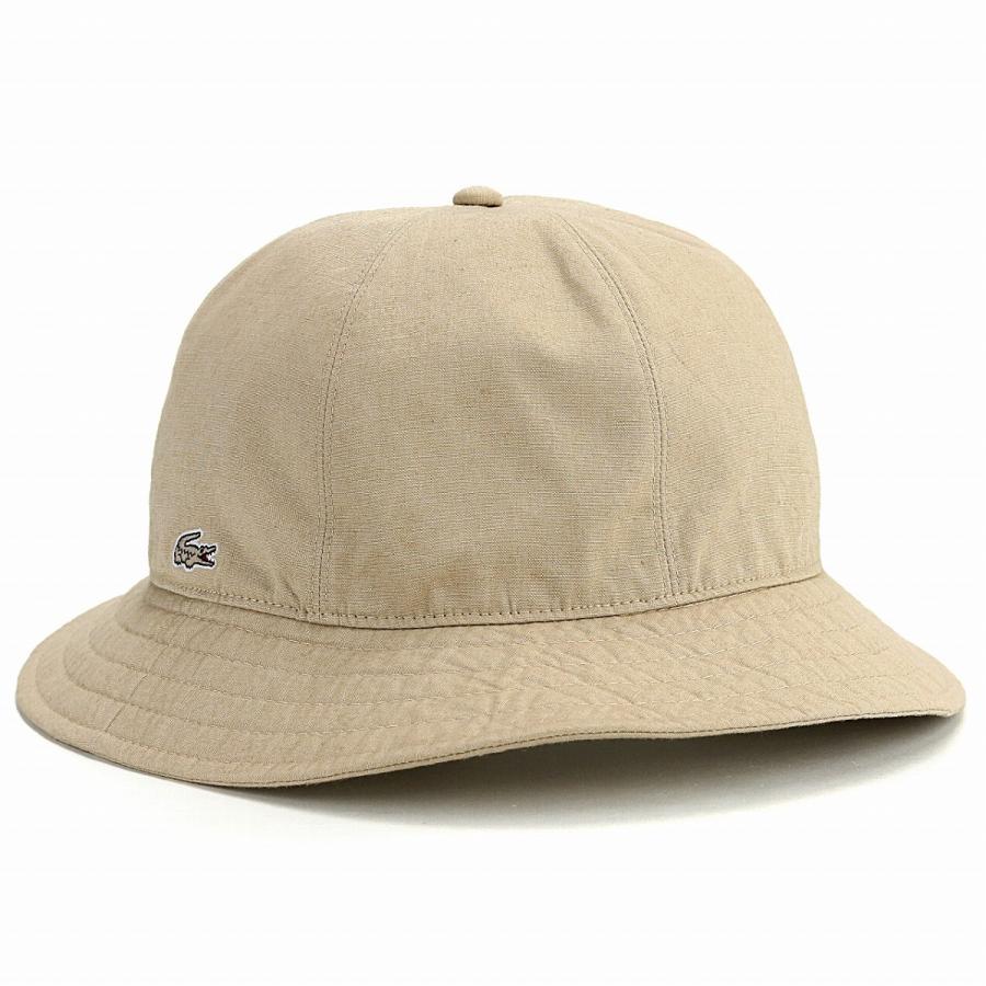 LACOSTE（ラコステ） メトロハット 春 夏 メンズ 帽子 綿ヘンプ 涼しい