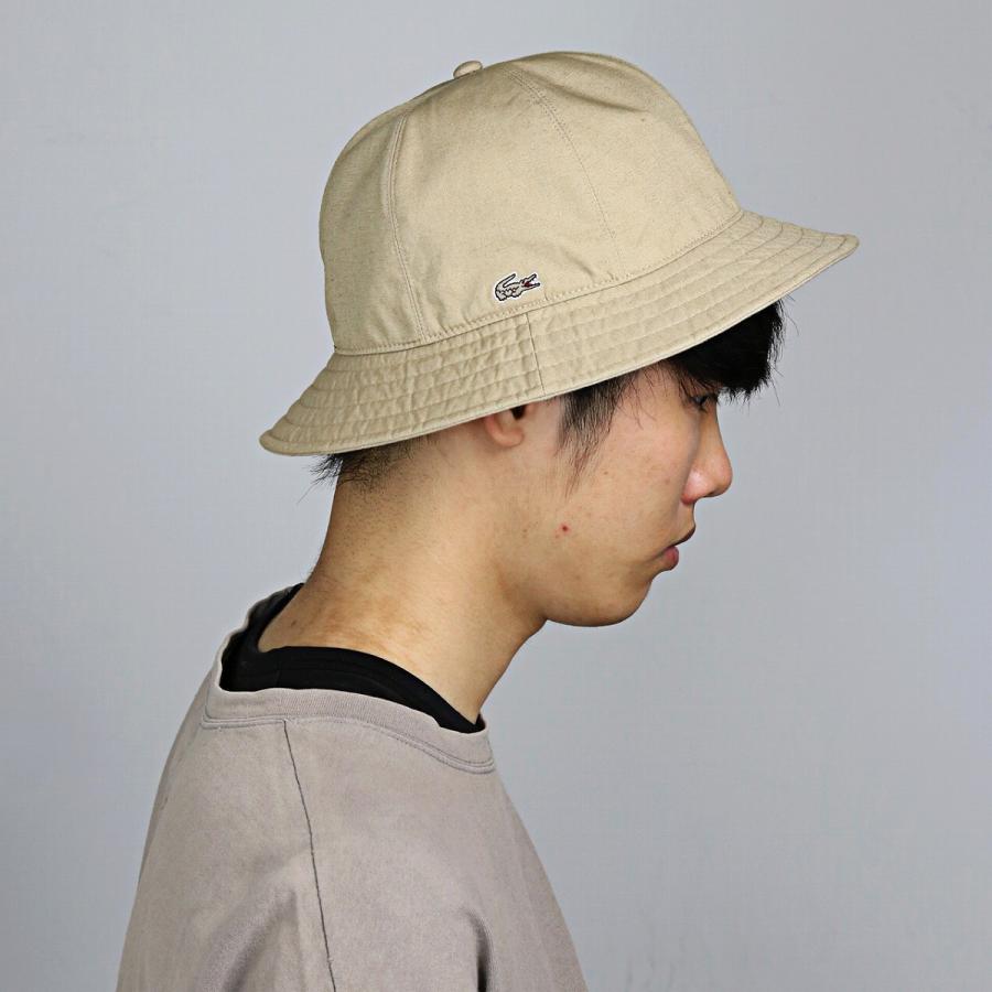 LACOSTE（ラコステ） メトロハット 春 夏 メンズ 帽子 綿ヘンプ 涼しい
