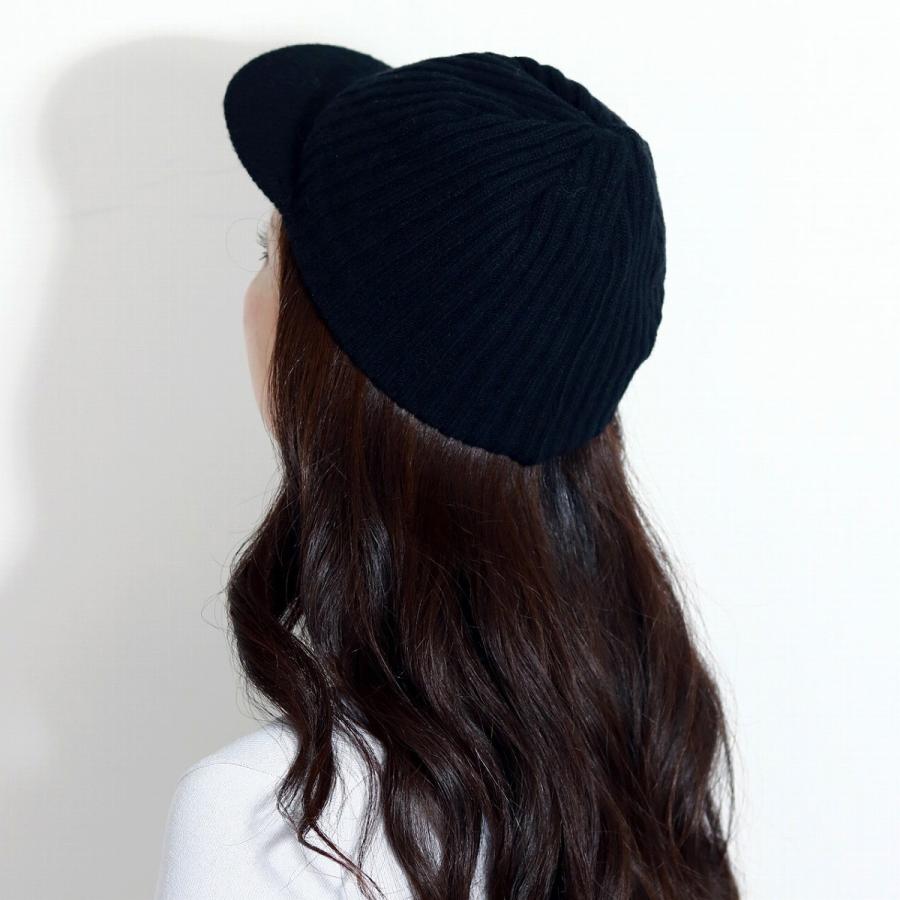LACOSTE（ラコステ） ニットキャップ CAP 秋 冬 日本製 ツバ付きニット