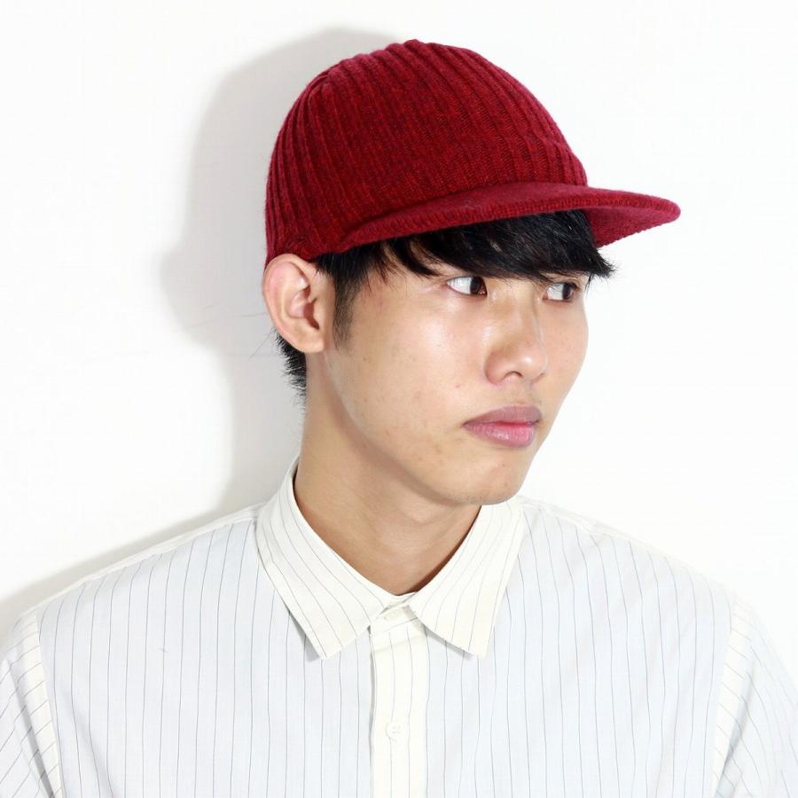 秋 冬 Lacoste ニットキャップ Cap 日本製 ツバ付きニット帽 ニットキャスケット メンズ レディース ラコステ 暖かい 帽子 メンズ レディース 赤 ワイン L7038 023 Elehelm帽子通販専門店 通販 Yahoo ショッピング