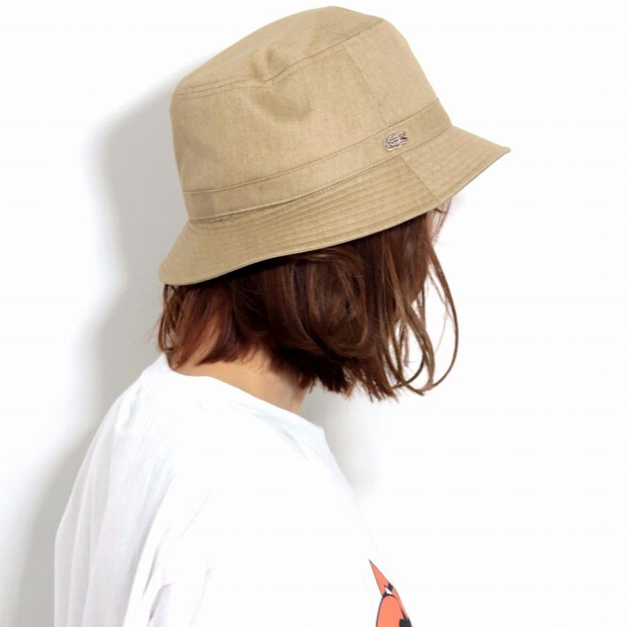 LACOSTE（ラコステ） サファリハット メンズ ベージュ バケットハット