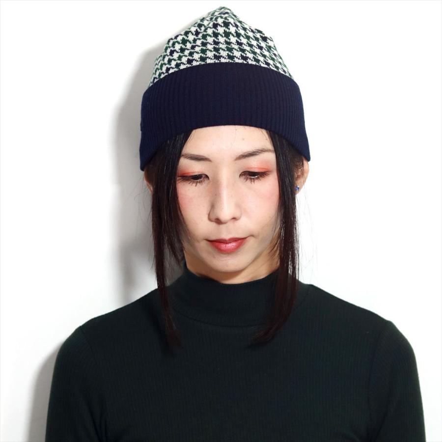 urak　Lacoste ラコステ　セーター　千鳥 LACOSTE（ラコステ） ニット帽 メンズ 千鳥格子 千鳥柄 ハウンド