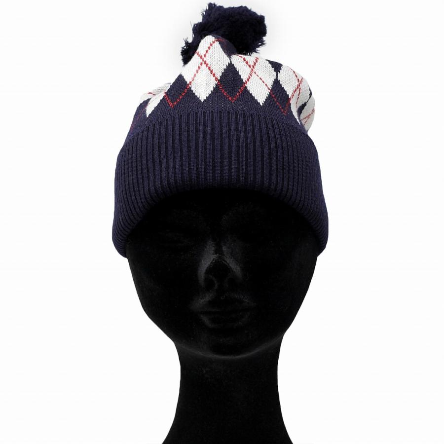 『aaa』　LACOSTE グレー ネイビー　セット　ニット帽 新品未使用 elehelm-hatstore_l1225