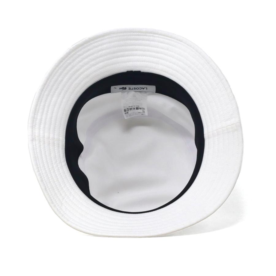 LACOSTE（ラコステ） バケットハット 帽子 春夏 プリント メンズ