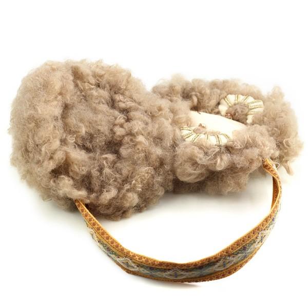 バラ色の帽子　リボンイヤマフ　Beige Barairo no Boushi バラ色の帽子 放浪羊シュレック イヤーマフ