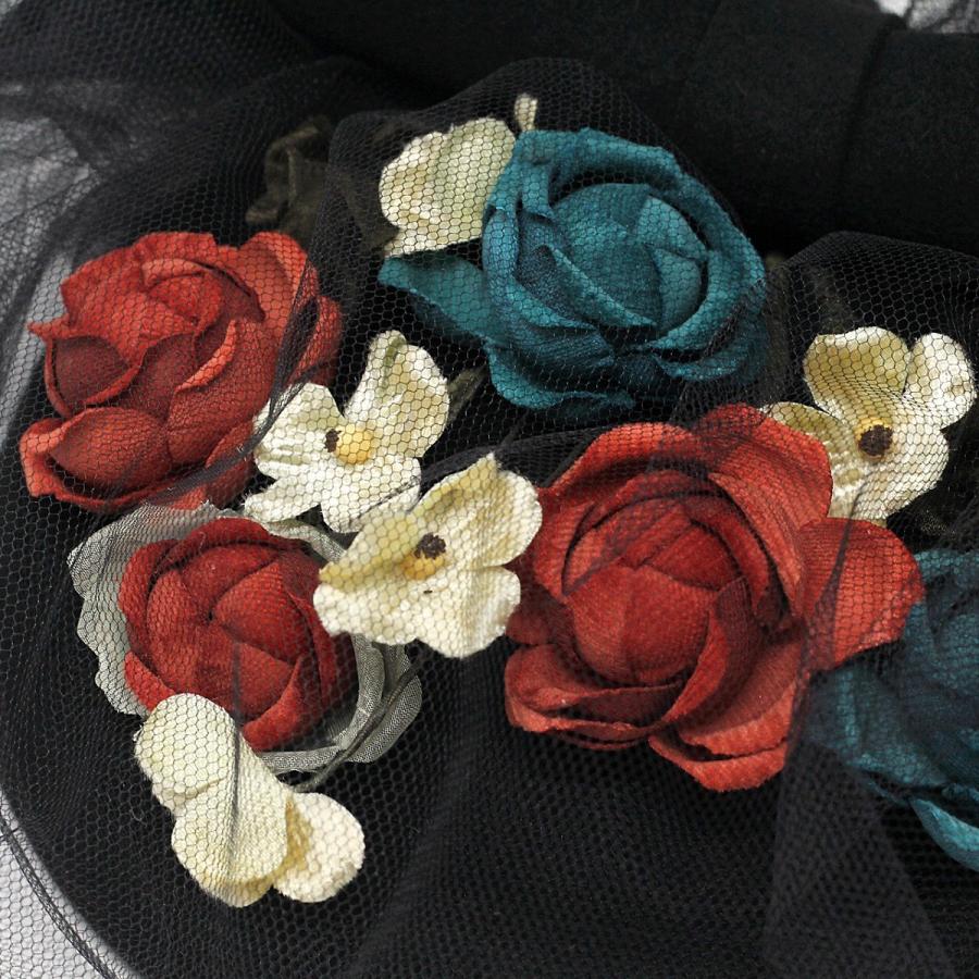 Barairo no Boushi カクテルハット 日本製 バラ色の帽子 ル・ブーケ