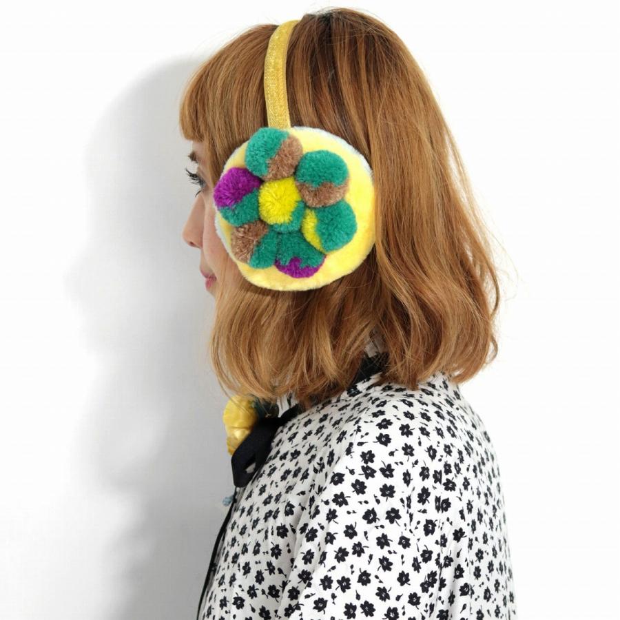 イヤーマフ 暖かい 大人用 Barairo No Boushi 日本製 ドメスティック ブランド 可愛い 耳あて 原宿系 イエローミント Lc 091 Elehelm帽子通販専門店 通販 Yahoo ショッピング