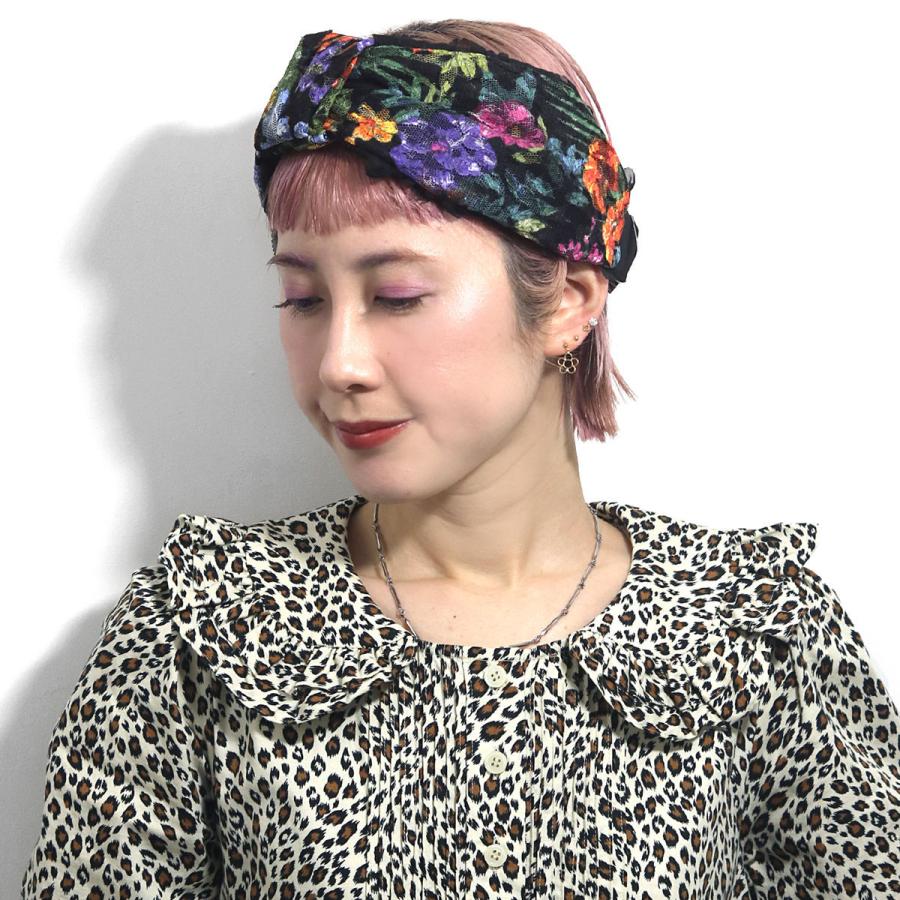 Barairo no Boushi 可愛い レディース ヘッドアクセ 花フリル 花レース