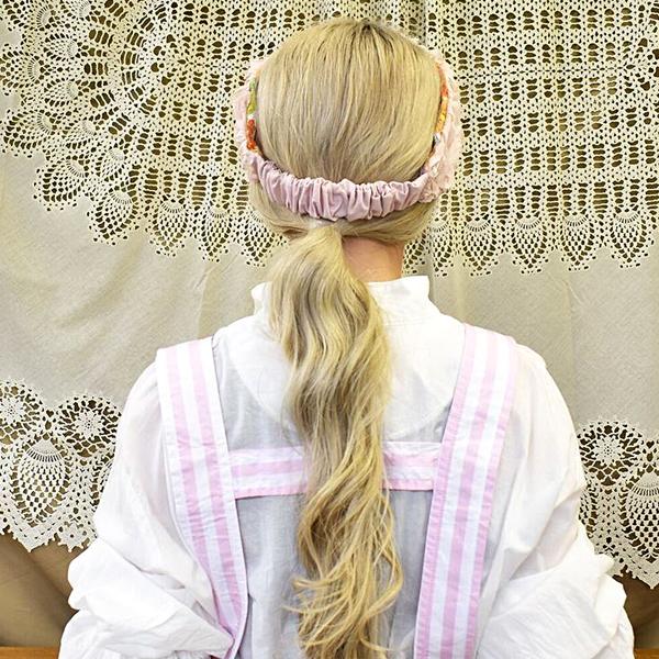 Barairo no Boushi 可愛い レディース ヘッドアクセ 花フリル 花レース