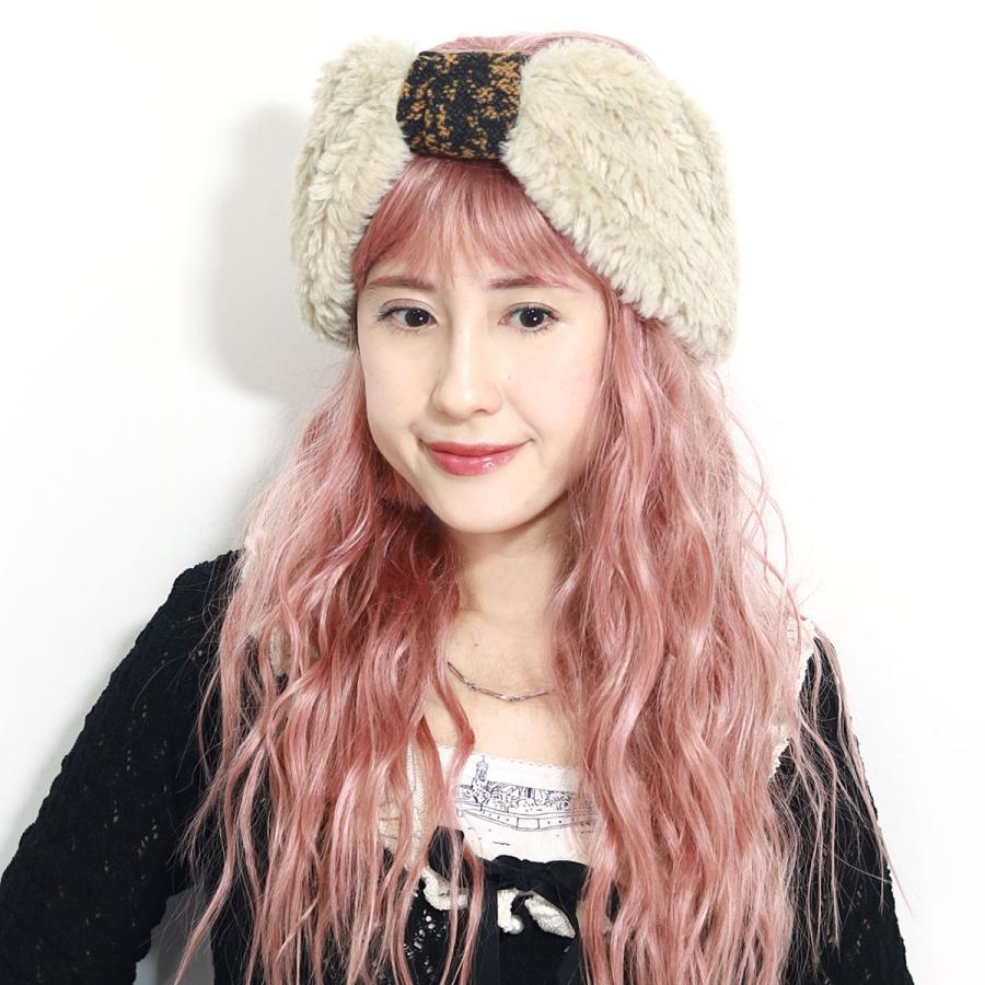 Barairo no Boushi ヘアバンド もこもこ 可愛い レディース 帽子