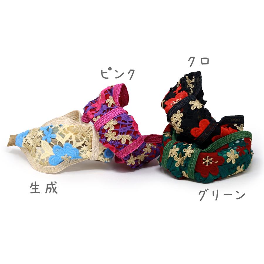 Barairo no Boushi カチューシャ レース カラフル バラ色の帽子 Barairo no Boushi カチューシャ レース カラフル バラ色の帽子
