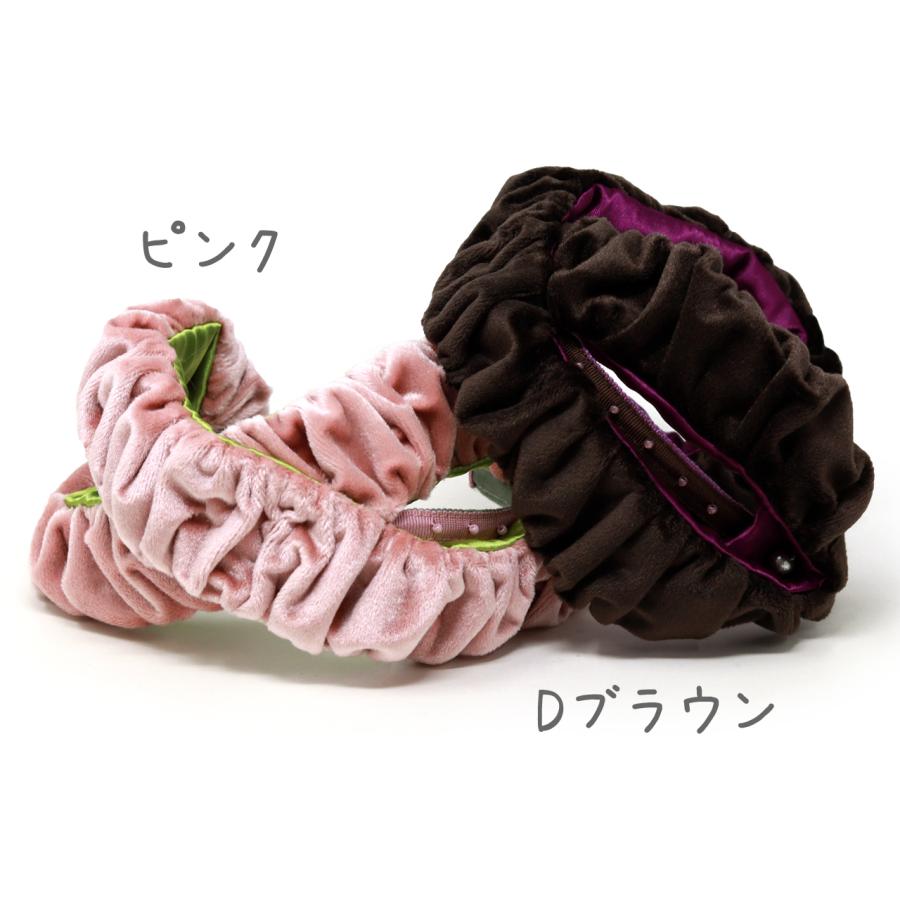 Barairo no Boushi カチューシャ ヘッドドレス 秋冬 ベロア アンフィニ