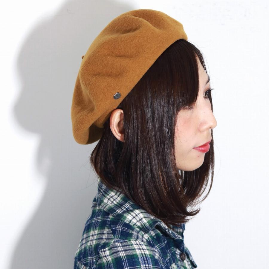 ベレー帽 レディース 秋冬 ウール 本格ベレー フランス LAULHERE