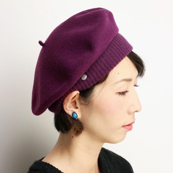 【試着のみ】高級 フランス製 LAULHERE ローレル ベレー帽バスク帽 帽子 帽子の通販【LAULHERE ロレール】フランス製 メンズ レディース