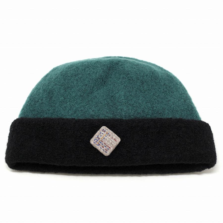 ロールキャップ ブークレー 秋冬 ニット帽 レディース put