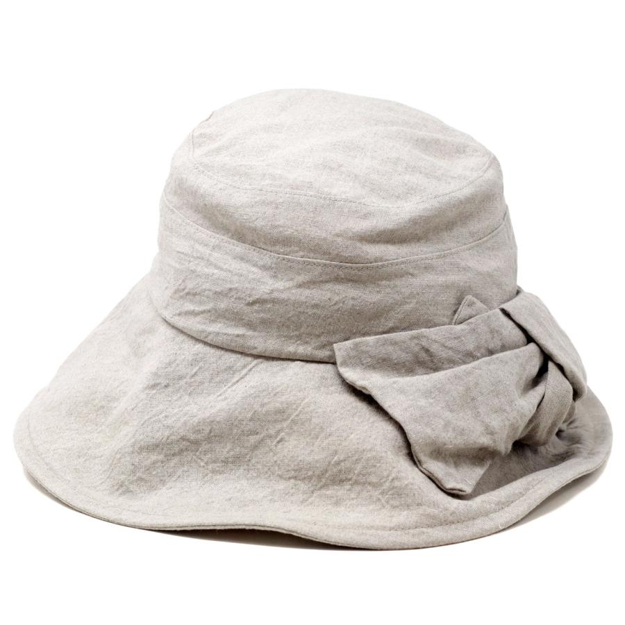 リボン リネンハット 手染め ナチュラル 夏 春 紫外線対策 ピエスドリュシル 日本製 帽子 レディース 婦人帽 ハット Mサイズ おでかけ 日焼け防止 20代 30代 40代 ファッション 帽子 ベージュ / マダーレッド / リボン リネンハット 手染め ナチュラル 夏 春 紫外線対策