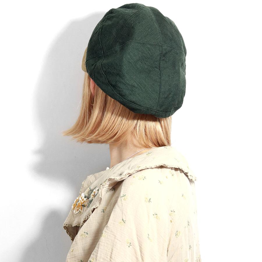 キャスケット 春夏 レディース リバーシブル ピエスド リュシル Slack