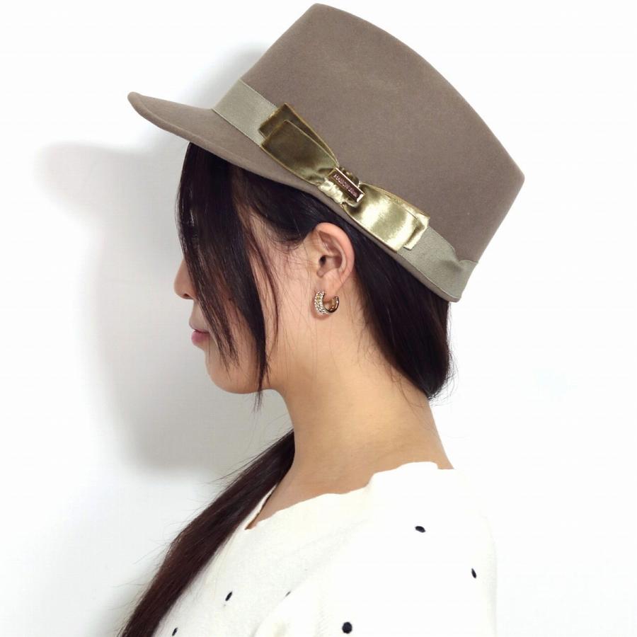 MAISON Birth（メゾンバース） フェドラキャップ ラビットファー 中