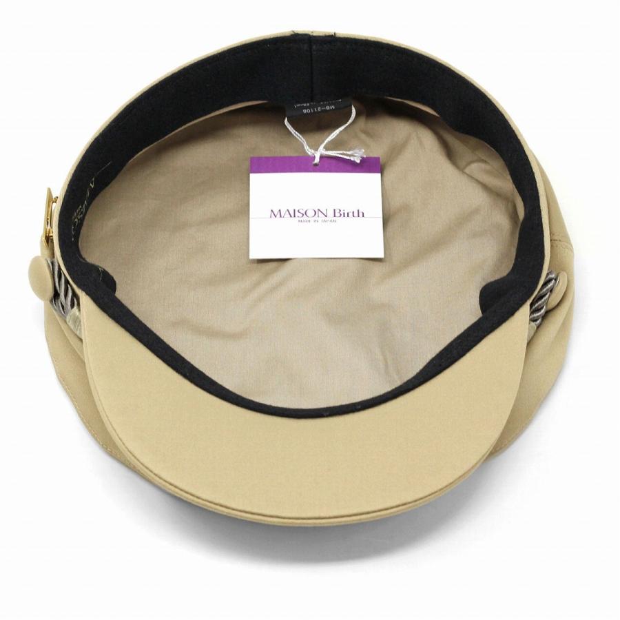 MAISON Birth（メゾンバース） マリンキャップ キャスケット帽