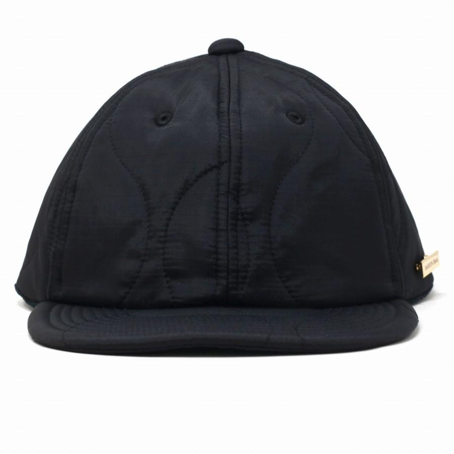 キャップ ひょうたんキルト 秋冬 メンズ レディース MAISON Birth QUILTED CAP 帽子 キャップ ミリタリー 防寒 ジェットキャップ｜elehelm-hatstore｜05