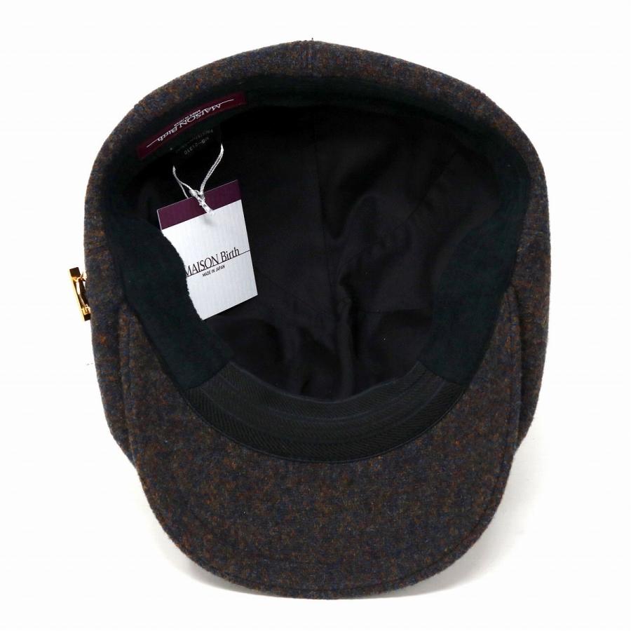 MAISON Birth（メゾンバース） ハンチング メンズ 秋冬 尾州織り 羊毛