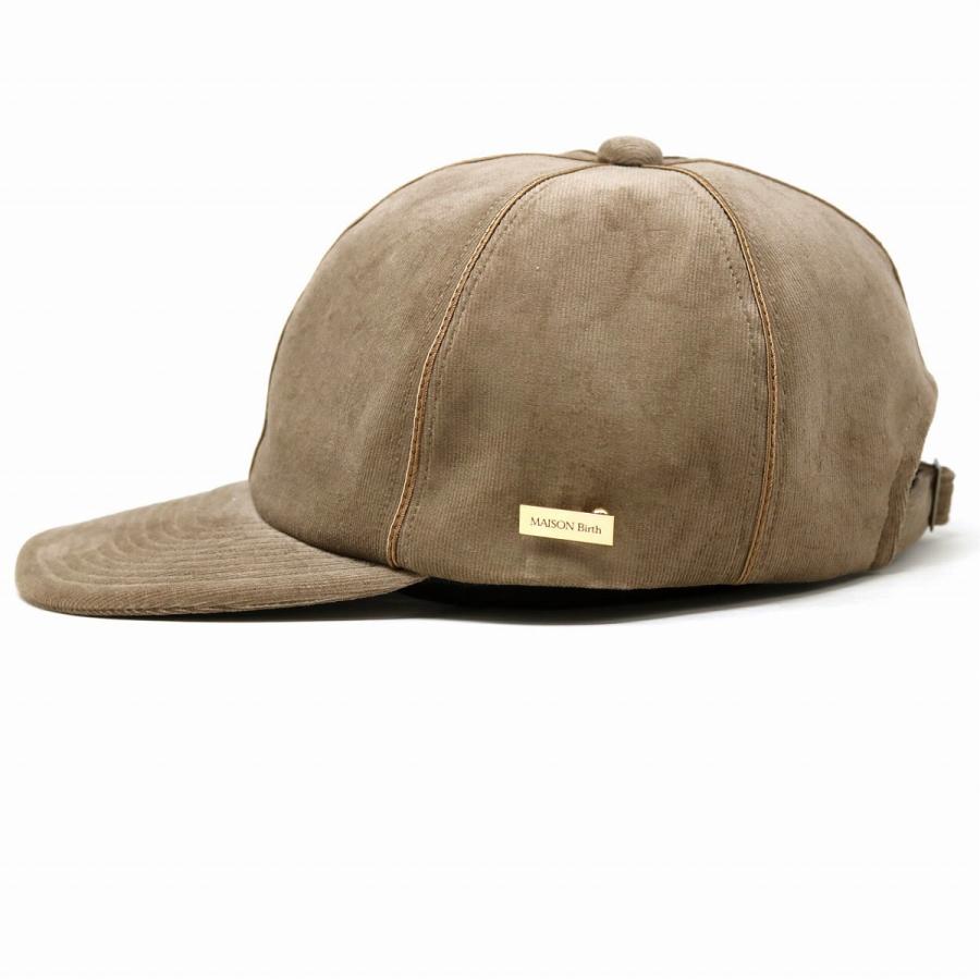 MAISON Birth（メゾンバース） キャップ レディース コーデュロイ