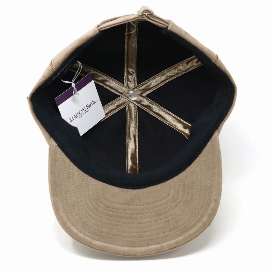 MAISON Birth（メゾンバース） キャップ レディース コーデュロイ